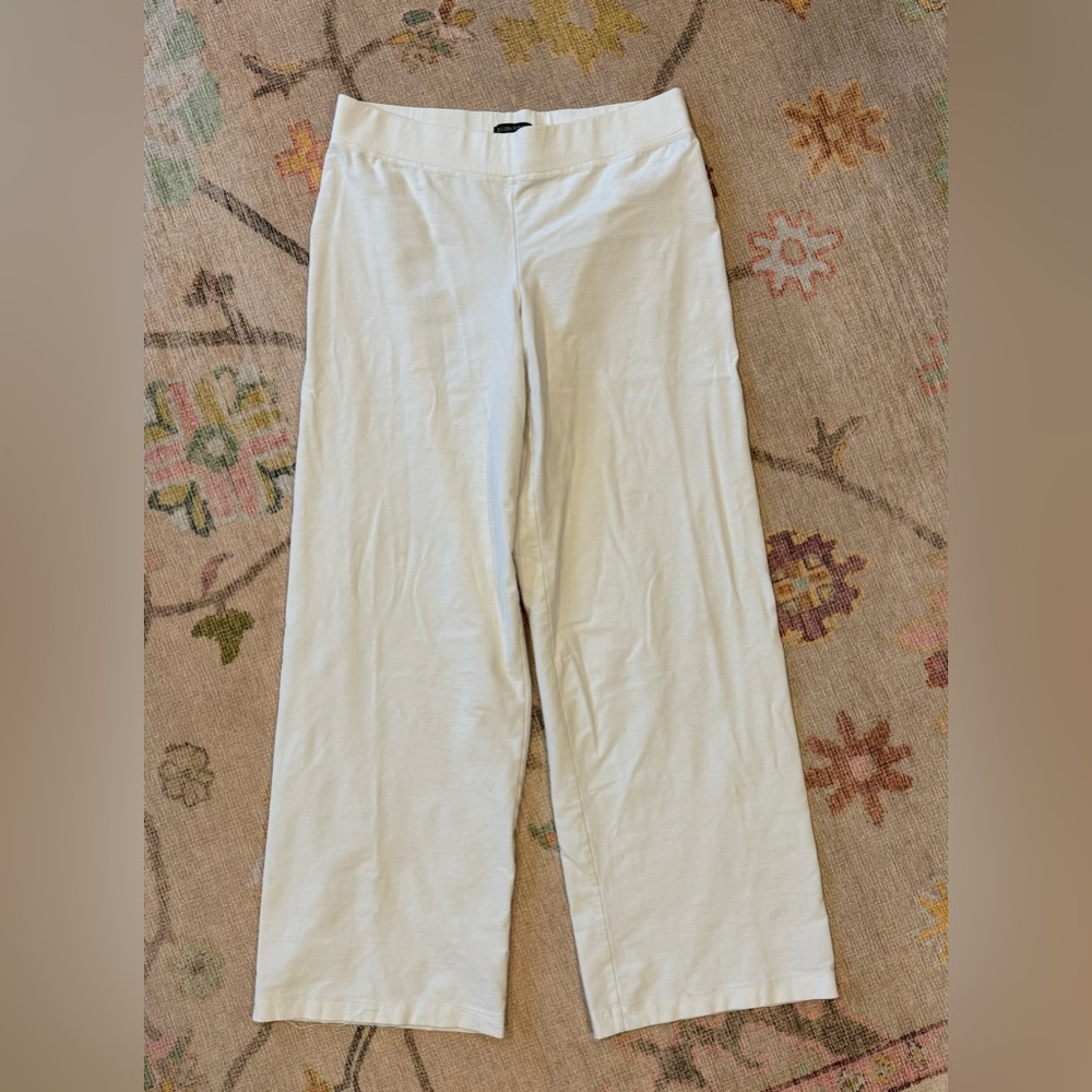 Eileen Fisher white pants